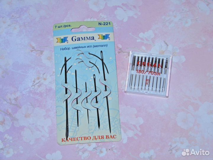 Набор швейных игл (2 шт.)