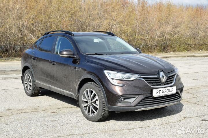 Рейлинги продольные на Renault Arkana безсверления