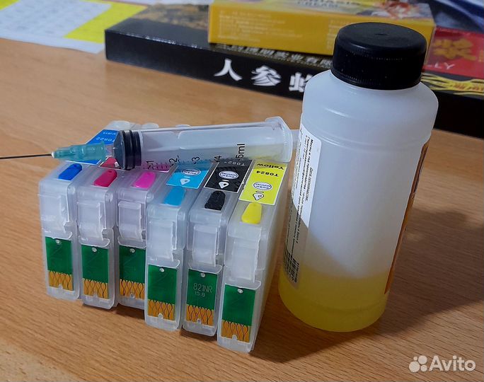 Катриджи Epson T50 промывочные