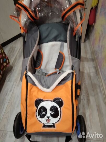 Коляска санки