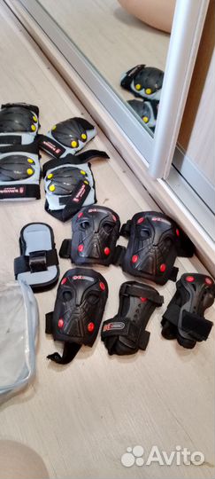 Коньки и защита