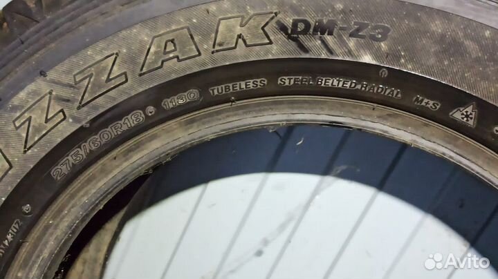 Bridgestone Blizzak DM-Z3 275/60 R18