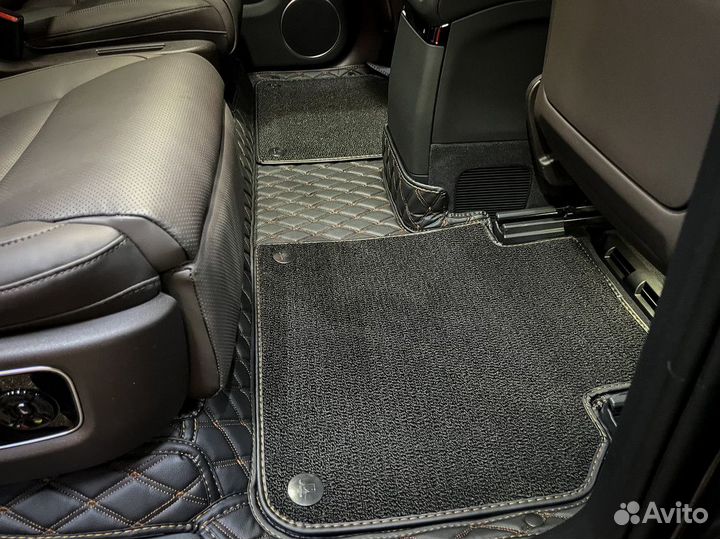 3D коврики из экокожи не Китай 3Д