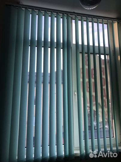 Жалюзи вертикальные тканевые бу