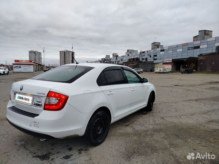 Skoda Rapid 1.6 МТ, 2016, 157 000 км