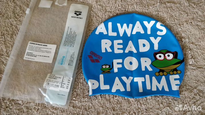 Шапочка для плавания детская