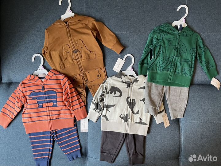 Костюмы carters разные размеры