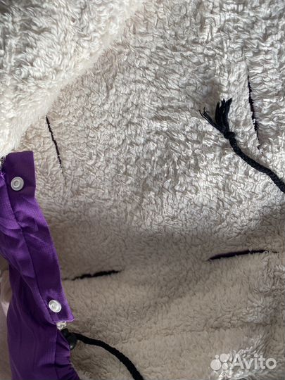 Зимний конверт в коляску