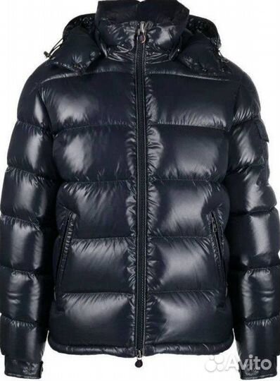 Пуховик Moncler Maya синий