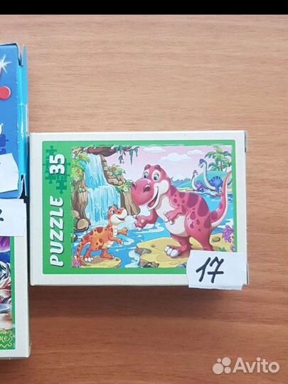 Пазлы мини 15/35эл. в ассортименте от 0+ новые