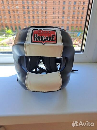 Боксерский шлем с бампером