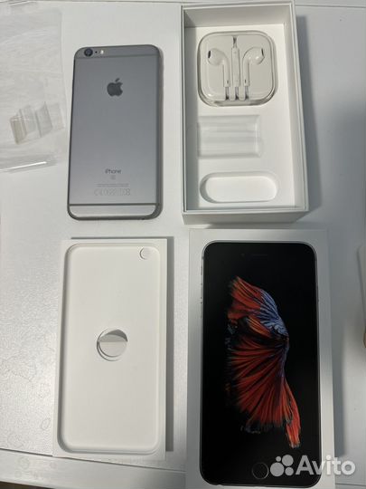 iPhone 6S Plus в коробке полный комплект