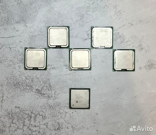 Процессоры s478 и s775