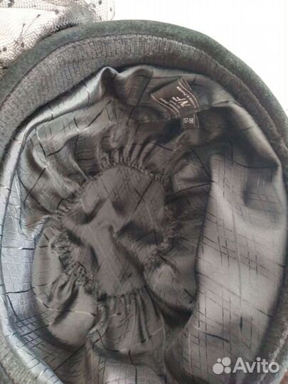 Берет норковый новый