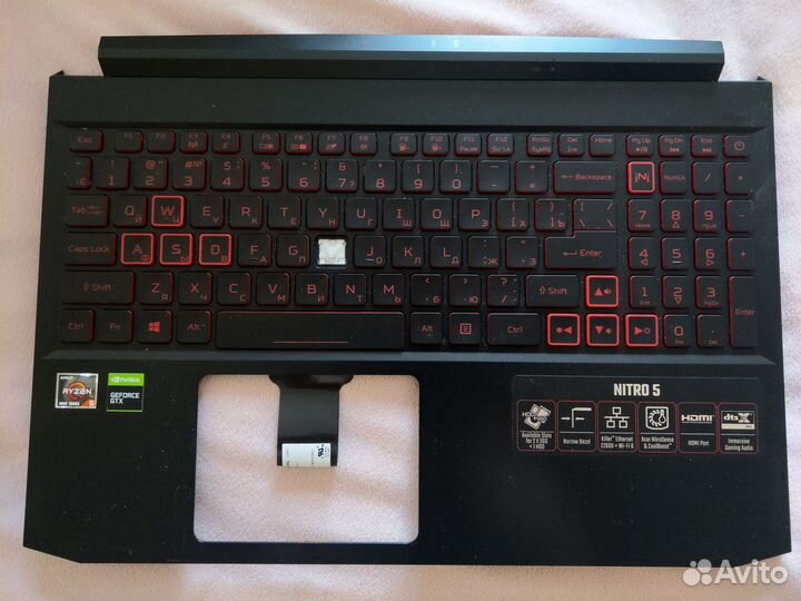 Acer Nitro 5 топкейс