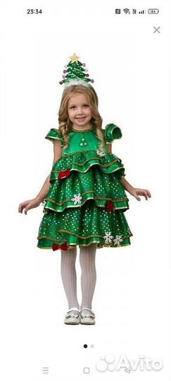 Новогодний костюм елочка