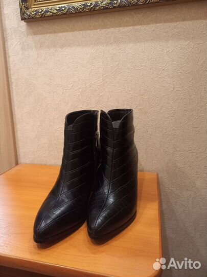 Ботильоны натуральная кожа
