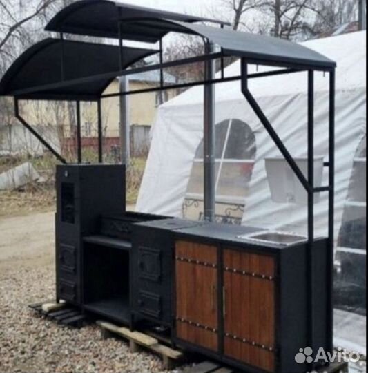 Мангал с Местом под Тандыр