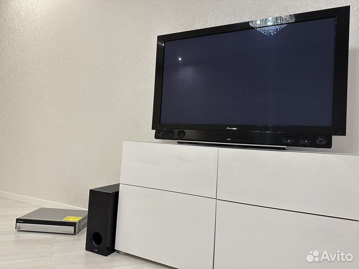 Телевизор Pioneer PDP-436RE + ресивер + акустика