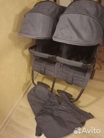Коляска для двойни cozy duo