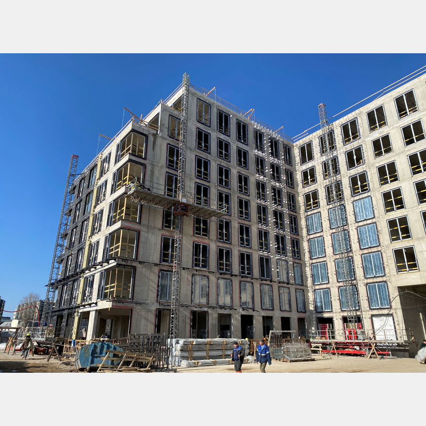 1-к. апартаменты, 49,1 м², 2/8 эт.
