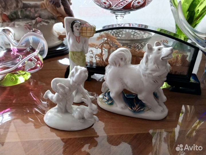 Фарфоровые статуэтки СССР ГДР