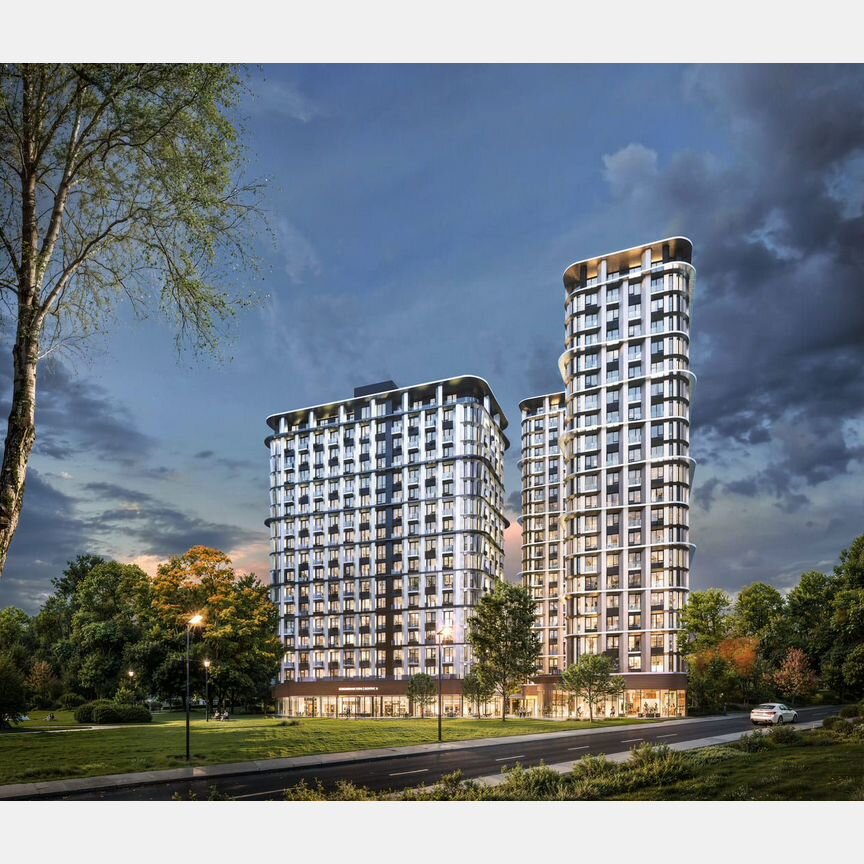 3-к. квартира, 80,2 м², 3/21 эт.