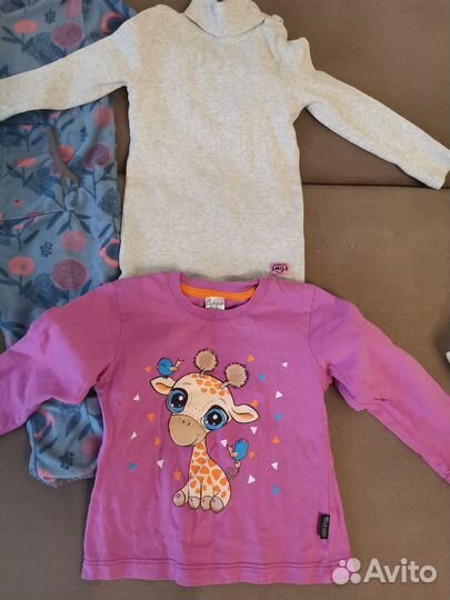 Вещи пакетом для девочки 86 92