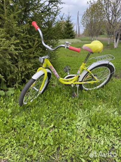 Детский велосипед stels для девочки, 5-8 лет, d-20