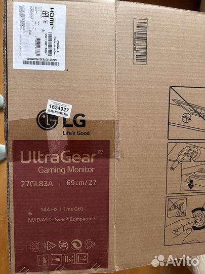 Монитор LG UltraGear 27GL83A