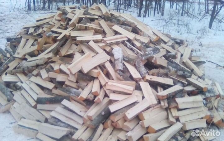 Дрова колотые ольха