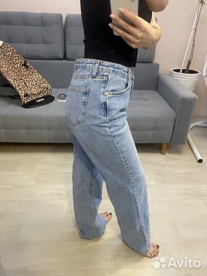 Джинсы широкие