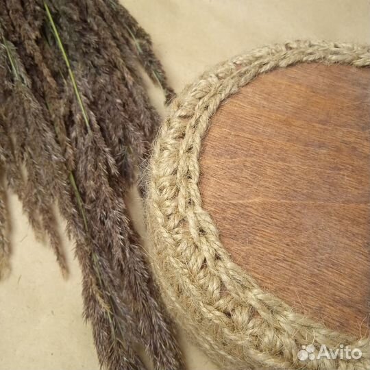 Корзинка из джута