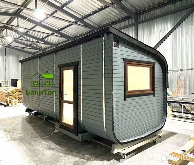 Баня Парус разных видов