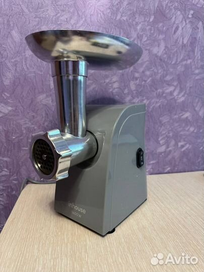 Мясорубка электрическая inhouse