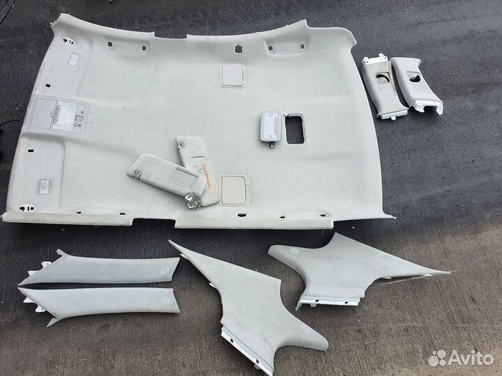 Обшивка потолка c Lexus LS460 USF40 1UR-FSE