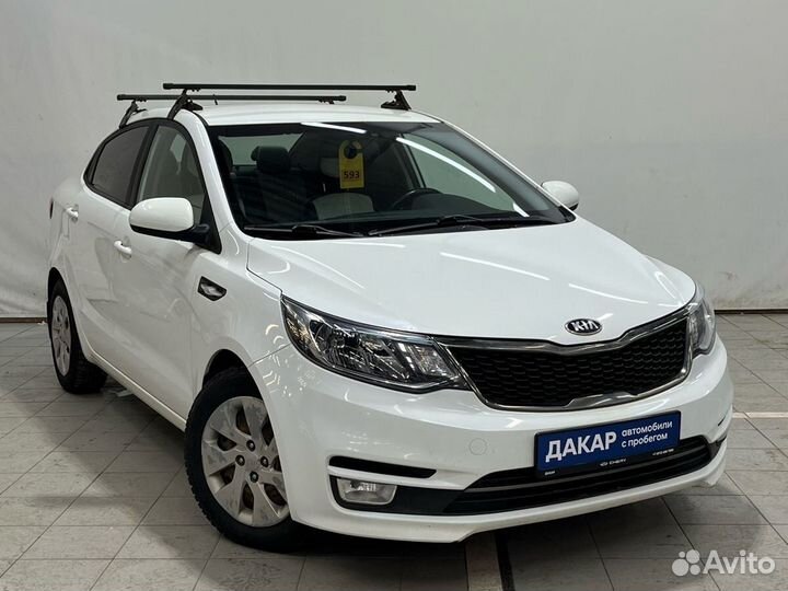 Kia Rio 1.6 AT, 2016, 99 800 км
