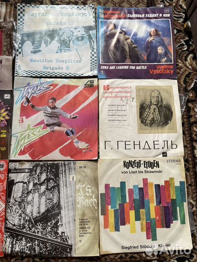 Виниловые пластинки СССР