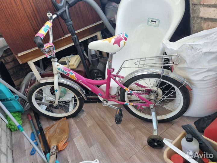 Детский велосипед для девочки 16