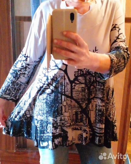 Туника трапеция висказа р 50 - 52