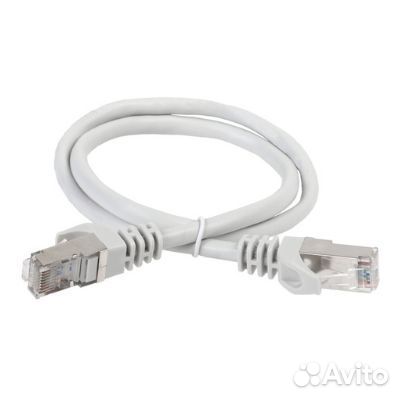 PC01-C5EU-2M ITK Патч-корд категории 5е UTP, серый