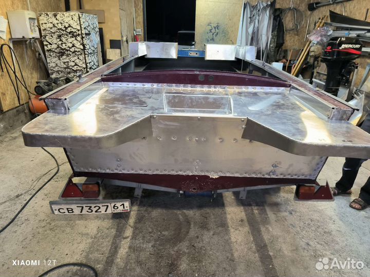 Усиленная транцевая сборка прогресс 4