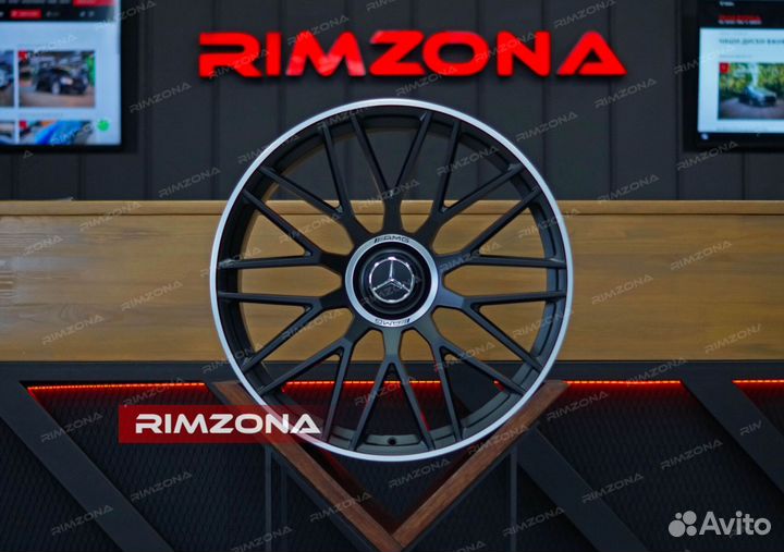 Кованые диски R22 на Mercedes S class