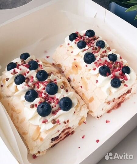 Мереговый рулет и Наполеон