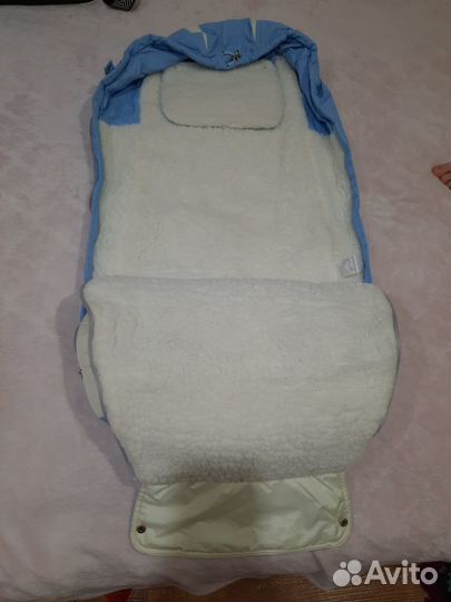 Зимний конверт в коляску
