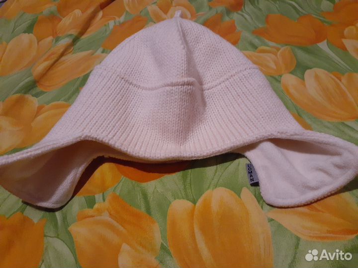 Шапка Loman Польша Унисекс Оригинал Вязанная Белая