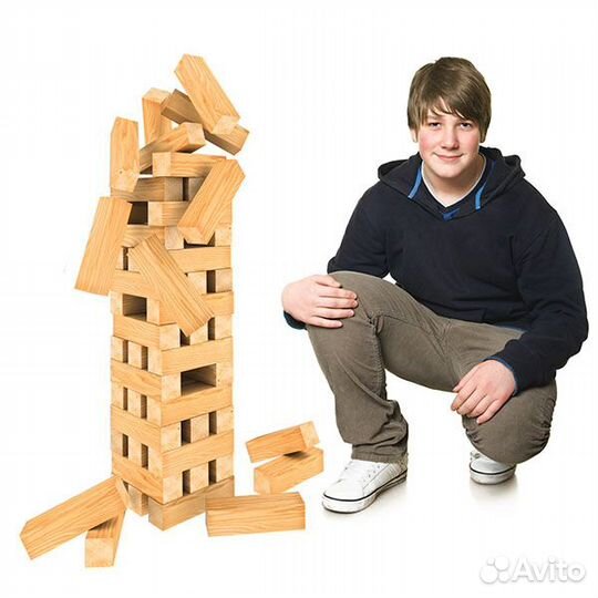 Настольная игра – Падающая башня гигант