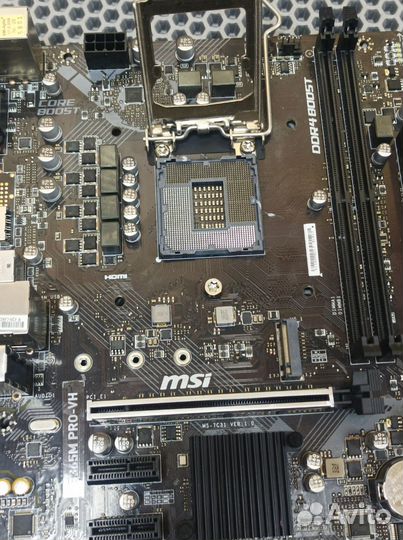 Материнская плата MSI B365M PRO-VH