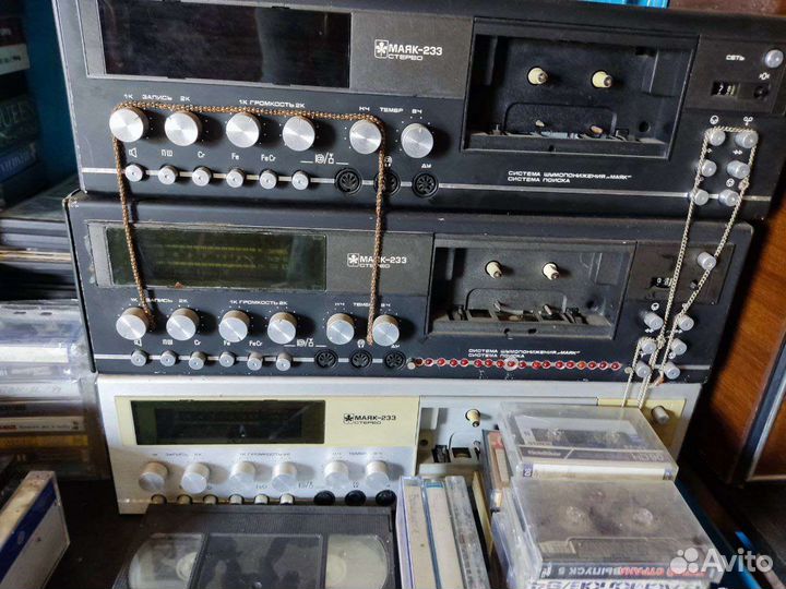 Кассетная дека Маяк