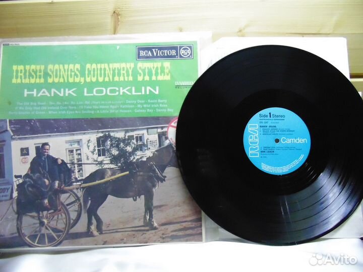 Пластинка (LP).Hank Locklin.Country Style.390